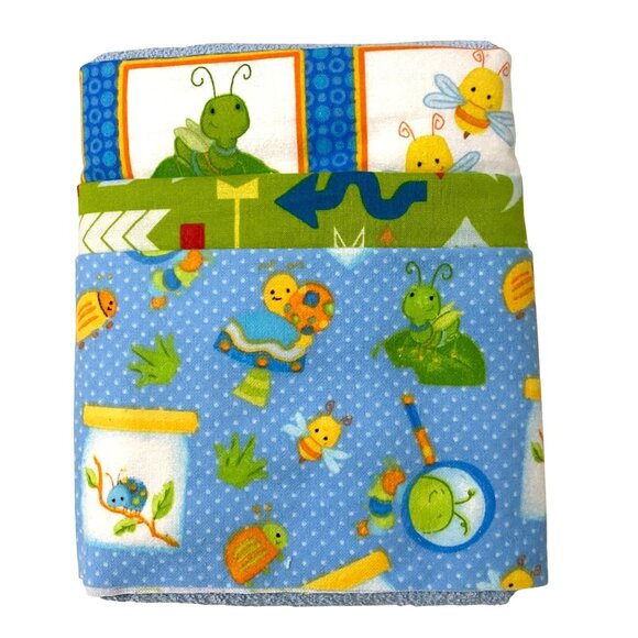 Henry Glass Kids Whimsical Fabric Remnant Mixed Lot of 4 Pieces Childrens Sewing - Picture 1 of 7